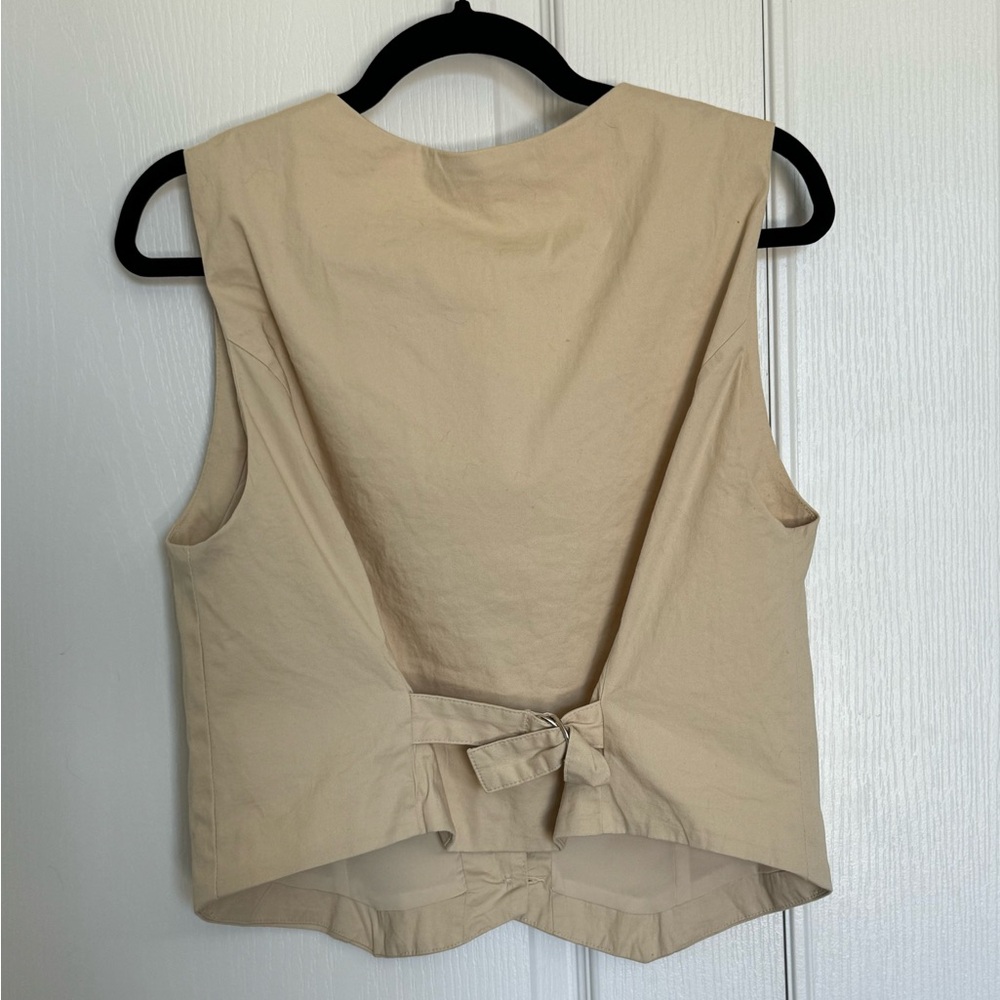 Abercrombie & Fitch Beige Vest - Picture 4 of 5